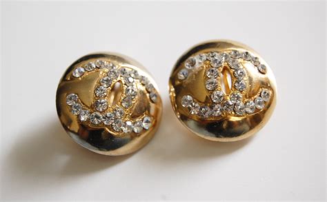 chanel clip earrings replica|fake chanel earrings.